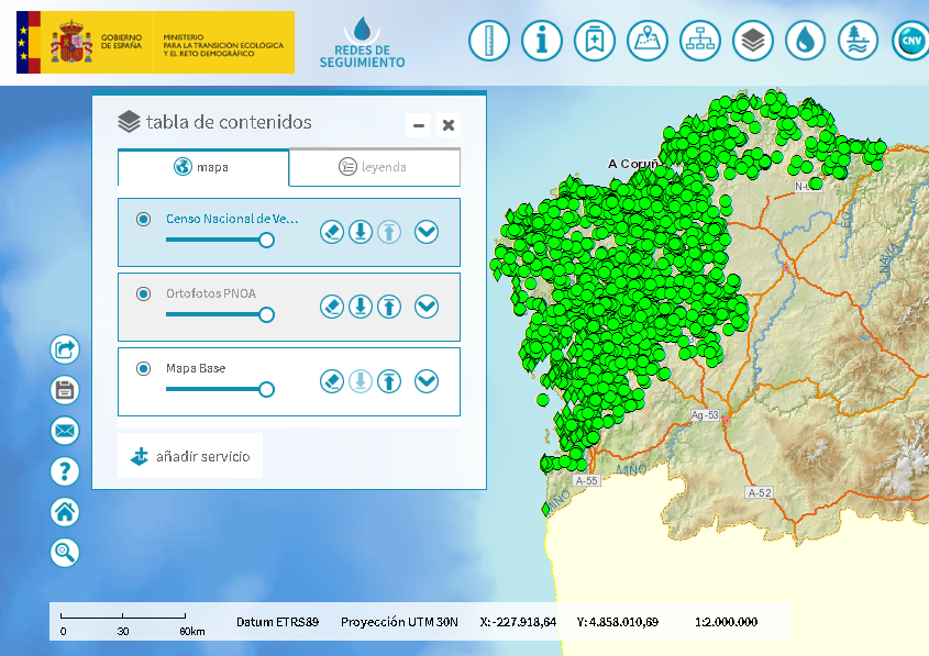 Panel de consultas CNV